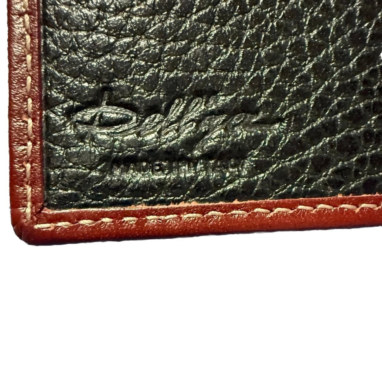 DELL’GA PORTAFOGLIO BI FOLD PELLE MARTELLA VERDE