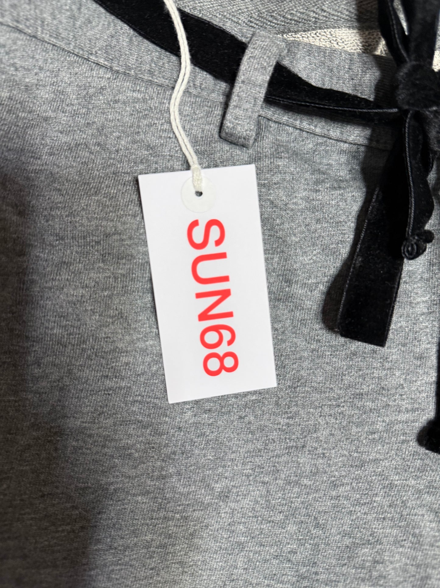 SUN68 PANTALONI DONNA GRIGI IN COTONE