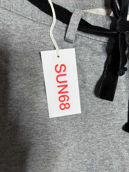 SUN68 PANTALONI DONNA GRIGI IN COTONE