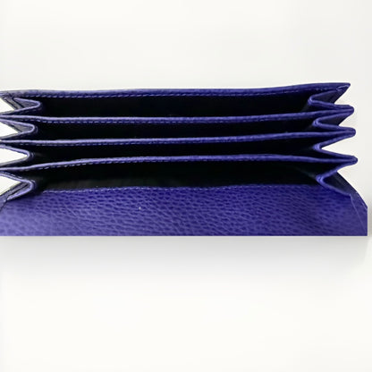PORTAFOGLIO DONNA PELLE VIOLA