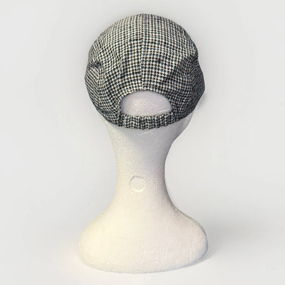 BORSALINO CAPPELLO BERRETTO TESSUTO BASEBALL PIED DE POULE UNISEX