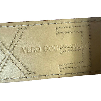 CINTURA PATCHWORK UNISEX BANDIERE DEL MONDO IN PELLE E VERO COCCODRILLO