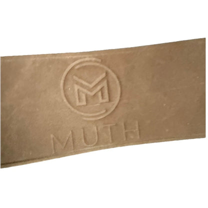 MUTH CINTURA BUSTIER PELLE SCAMOSCIATA DONNA MARRONE