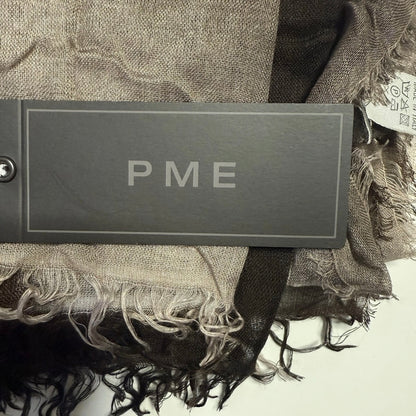 PME PESERICO MORE EASY SCIARPA MISTO CACHEMIRE MARRONE