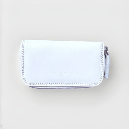 NANNINI PORTA CHIAVI PELLE BIANCO