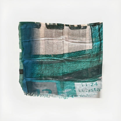 PURIFICACION GARCIA PASHMINA FANTASIA BLU