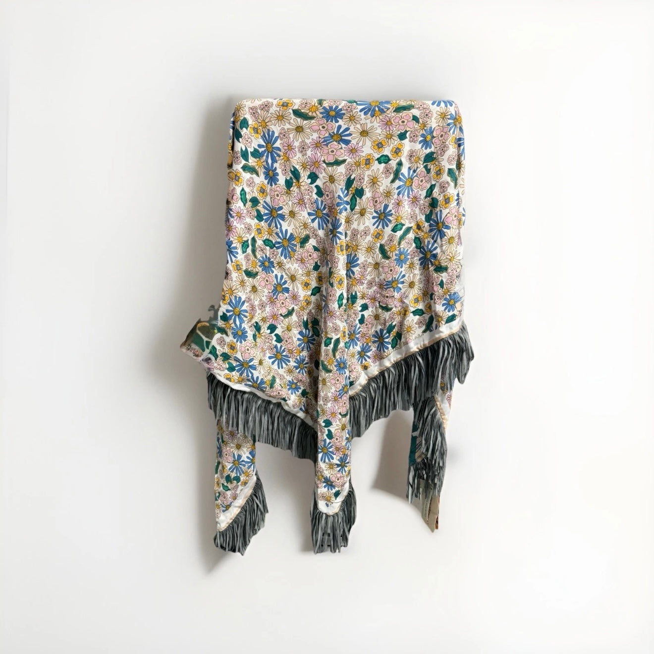 MALA ALISHA SCIARPA SCIALLE TRIANGOLARE OVERSIZE REVERSIBILE