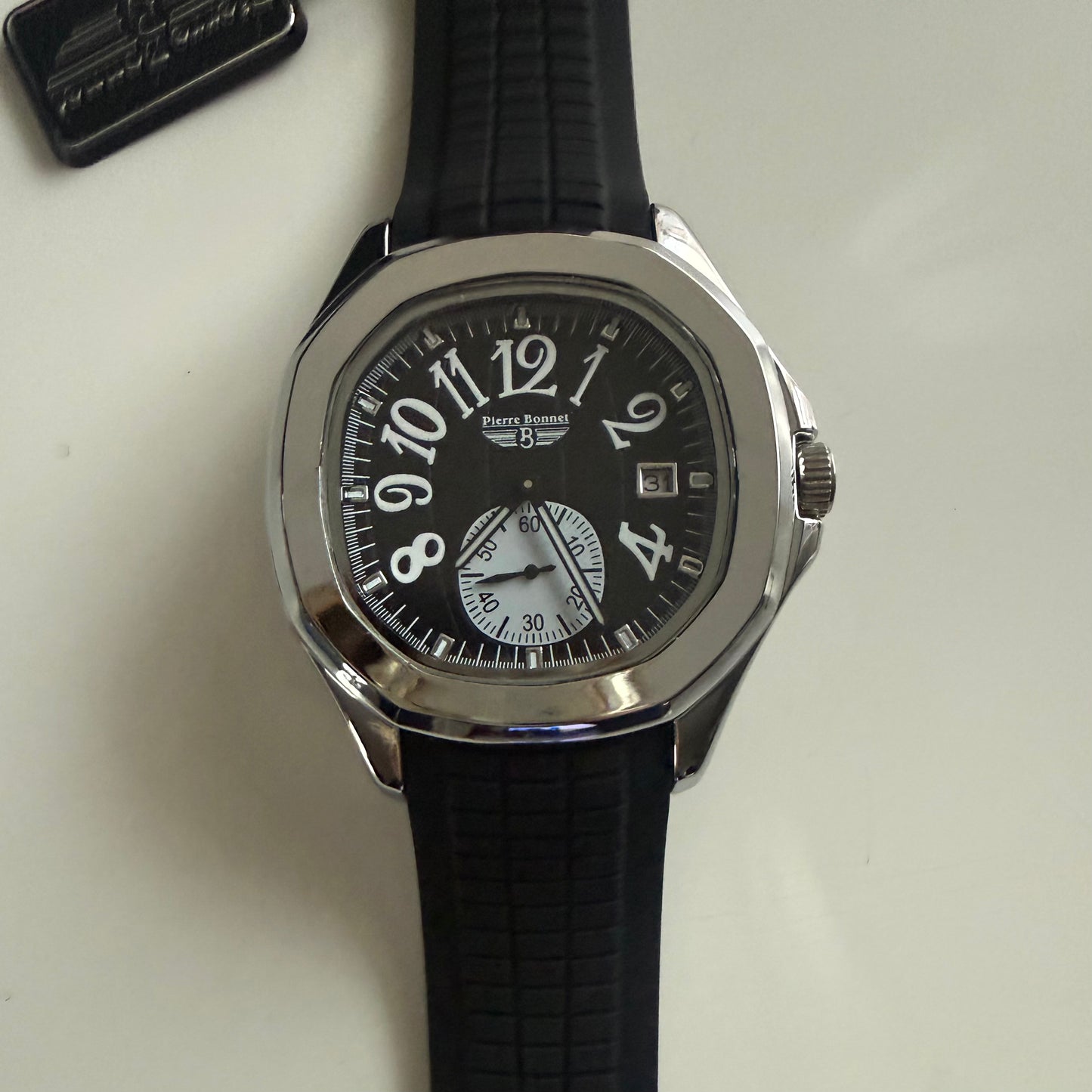PIERRE BONNET MODELLO BIG TIME MASTERPRICE 9243 ARGENTO IMPERMEABILE