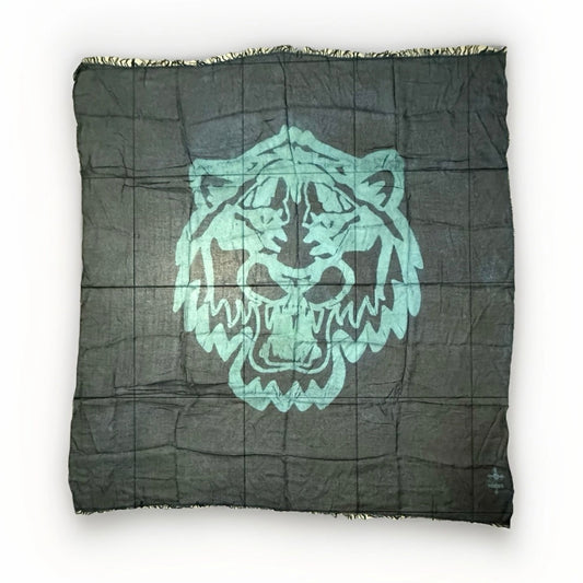 ROCKS ITALY SCIARPA UNISEX BLU FANTASIA TIGRE