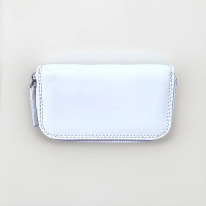 NANNINI PORTA CHIAVI PELLE BIANCO