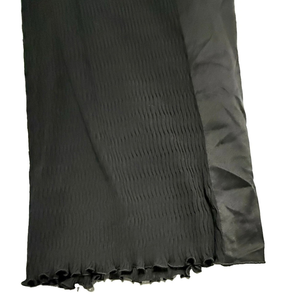MAX MARA PANTALONI ELEGANTI PLISSETTATI NERI