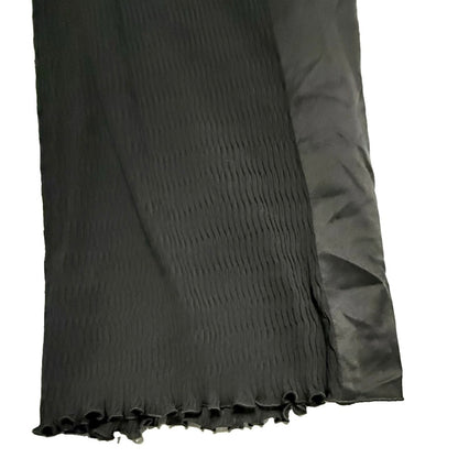 MAX MARA PANTALONI ELEGANTI PLISSETTATI NERI