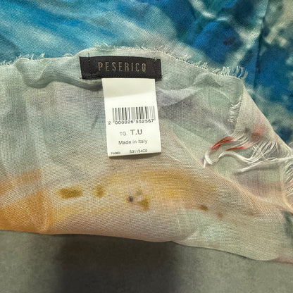 PESERICO SCIARPA MULTICOLORE IN MODAL