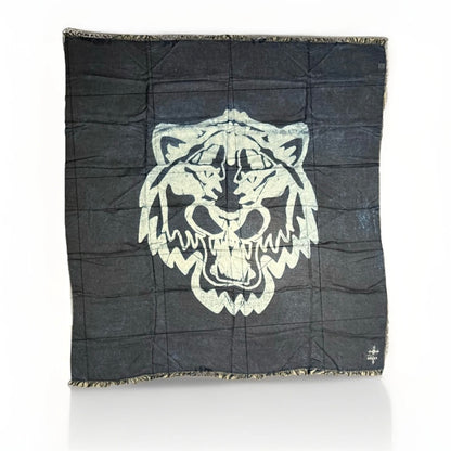ROCKS ITALY SCIARPA UNISEX BLU FANTASIA TIGRE