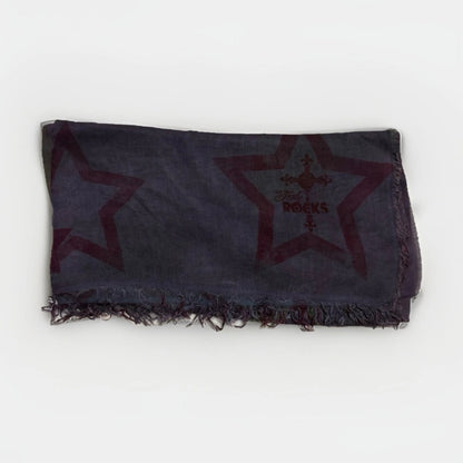 ROCKS ITALY SCIARPA UNISEX VIOLA FANTASIA SIMBOLO PACE