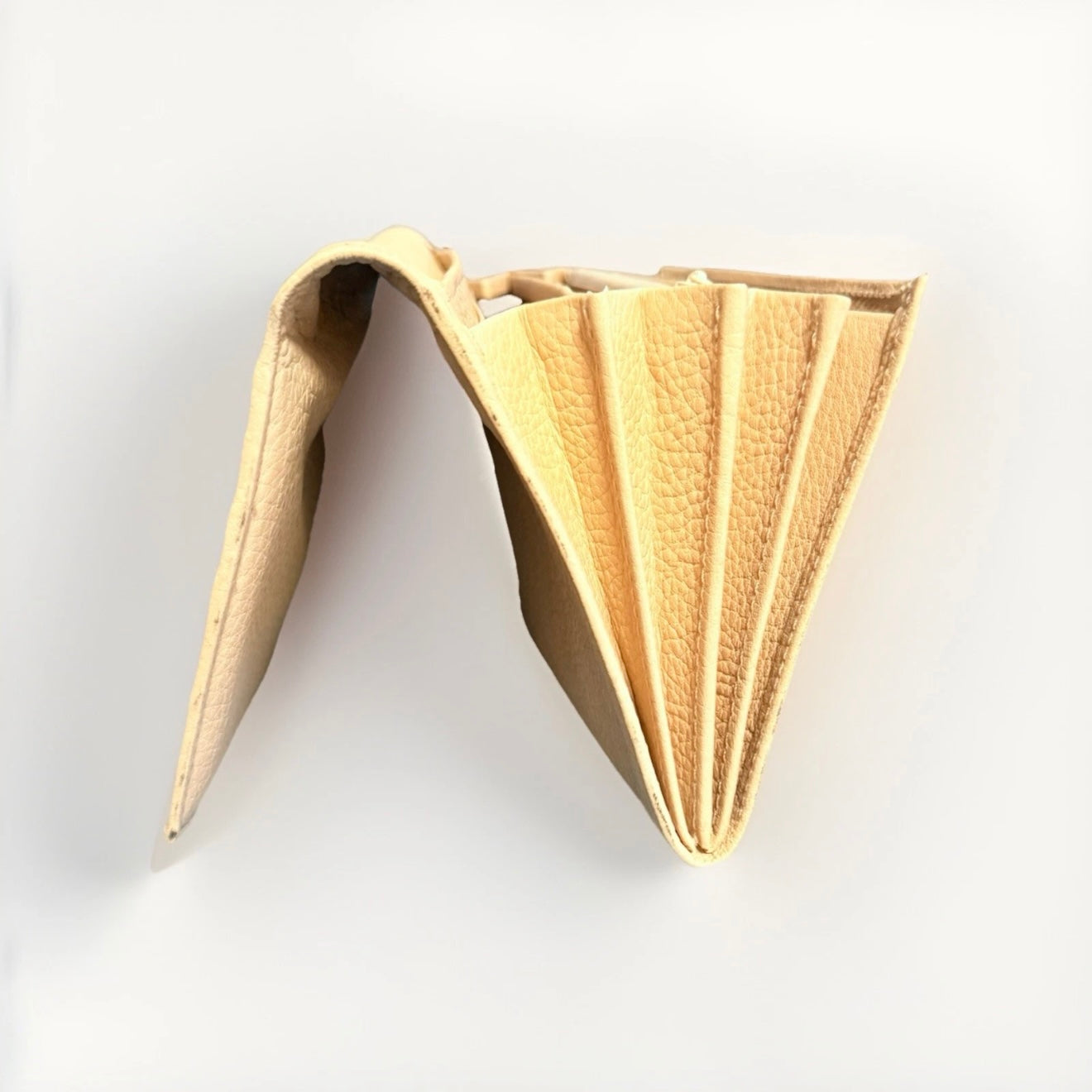 PORTAFOGLIO DONNA PELLE BIANCO PANNA