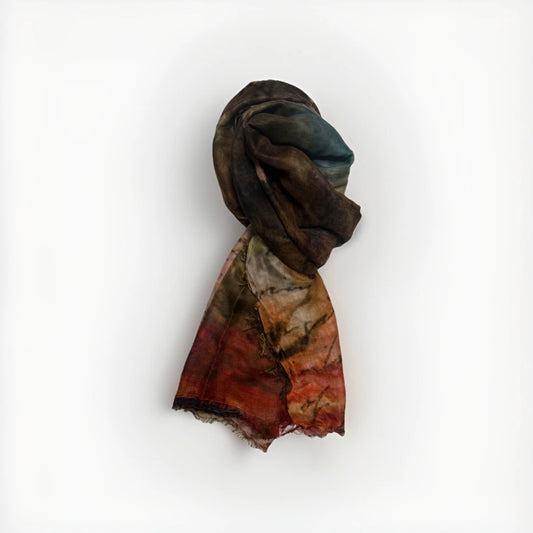 D'ANIELLO SCIARPA DONNA MISTO CACHEMIRE  FANTASIA ARTISTICA