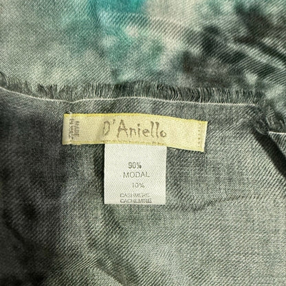 D'ANIELLO SCIARPA DONNA MISTO CACHEMIRE  FANTASIA ARTISTICA