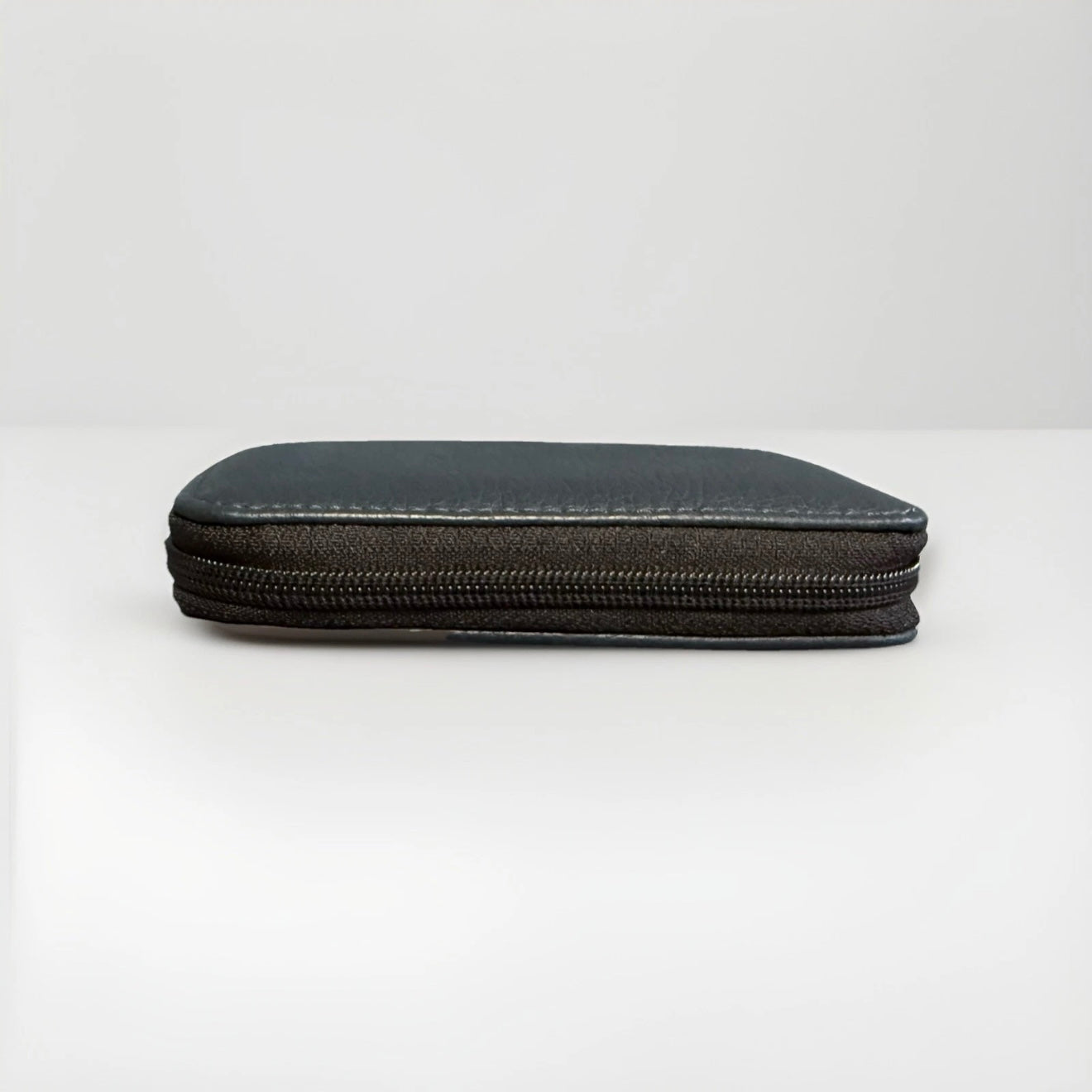 PORTACHIAVI ARTIGIANALE VERA PELLE BLU