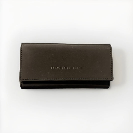 BROCHURE PORTACHIAVI IN TESSUTO IMPERMEABILE NERO