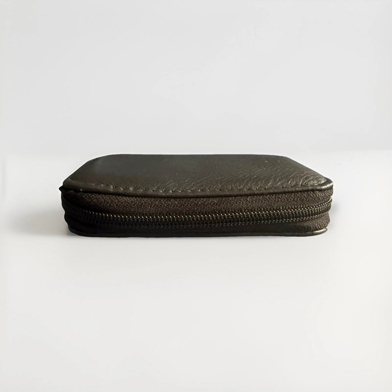 PORTACHIAVI ARTIGIANALE VERA PELLE NERO