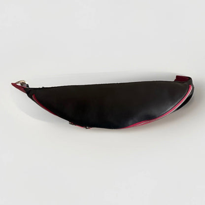 MUTH BAGS MARSUPIO XL DONNA VERA PELLE NERO
