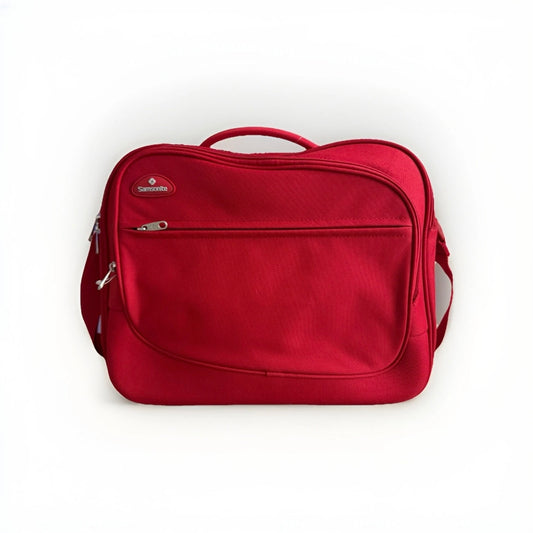 SAMSONITE MXT SHOULDER BAG RED / CARTELLA BUSINESS / BAGALIO A MANO