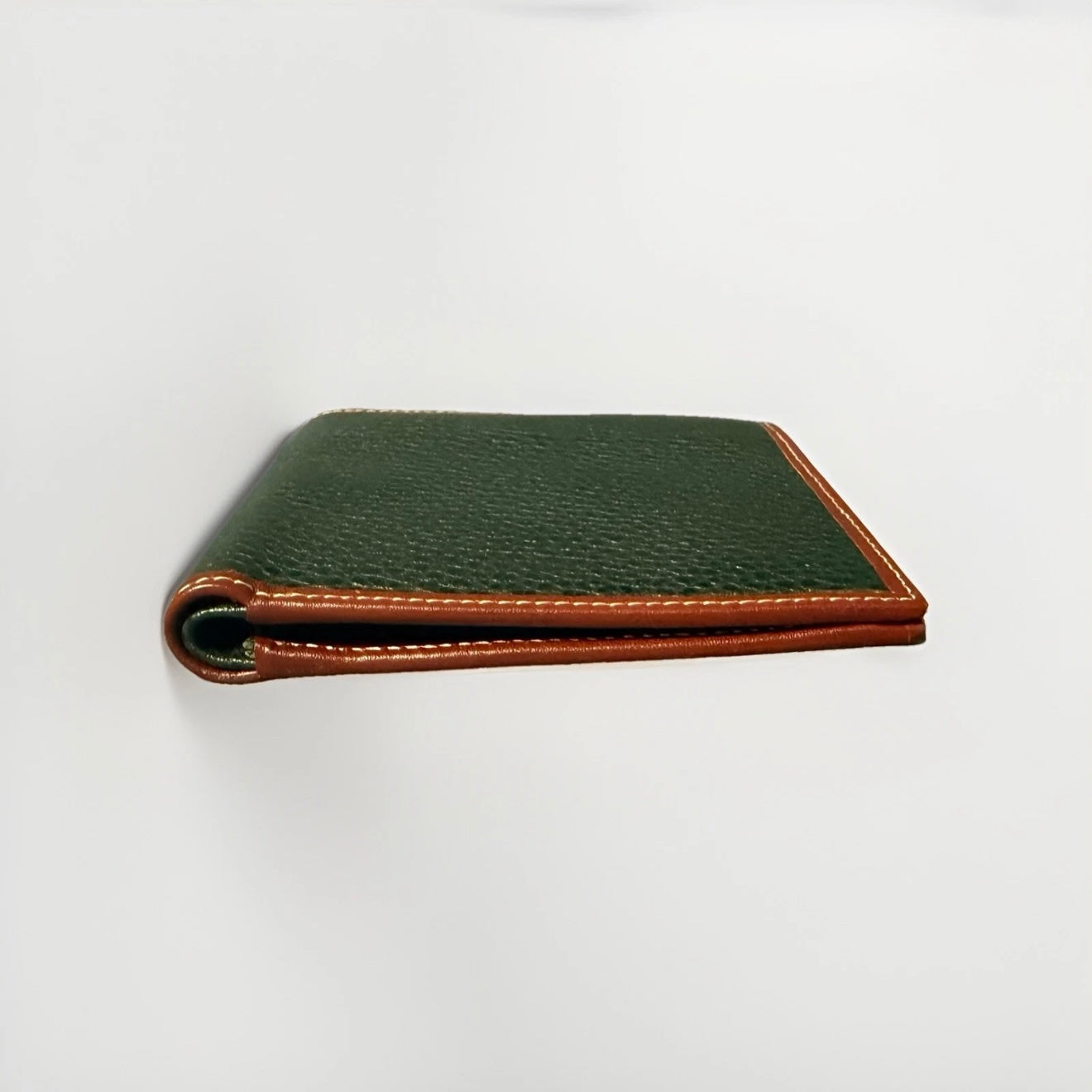 DELL’GA PORTAFOGLIO BI FOLD PELLE MARTELLA VERDE