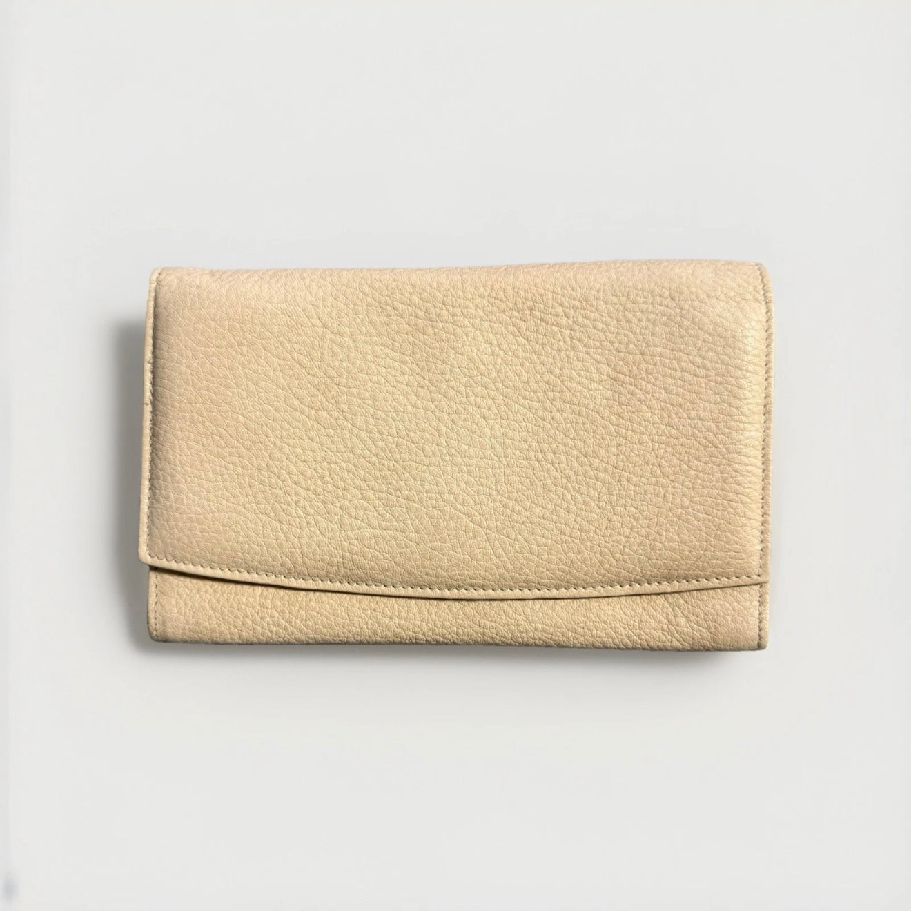 PORTAFOGLIO DONNA PELLE BIANCO PANNA