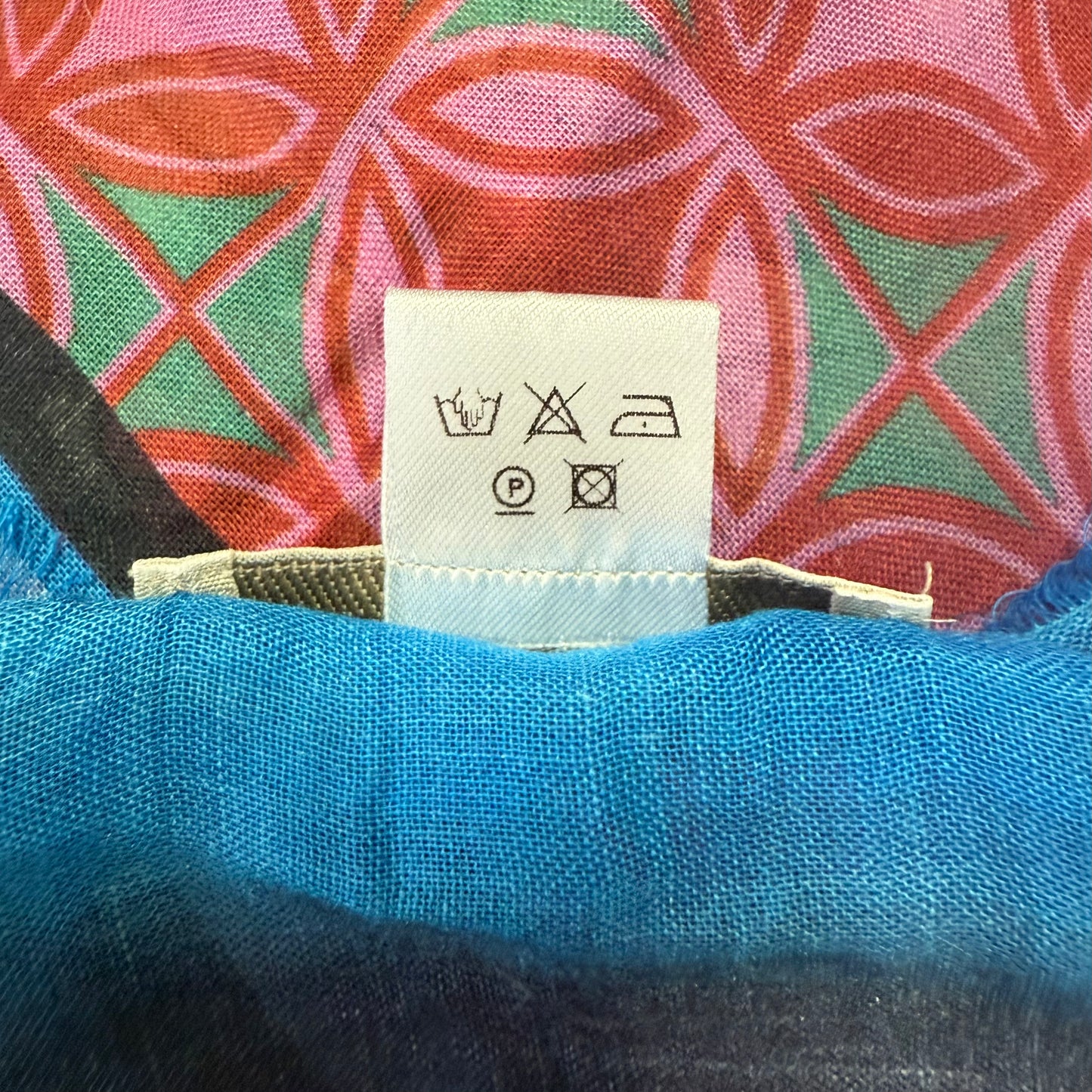 BOY LOST SCIARPA FANTASIA GEOMETRICA MULTICOLORE