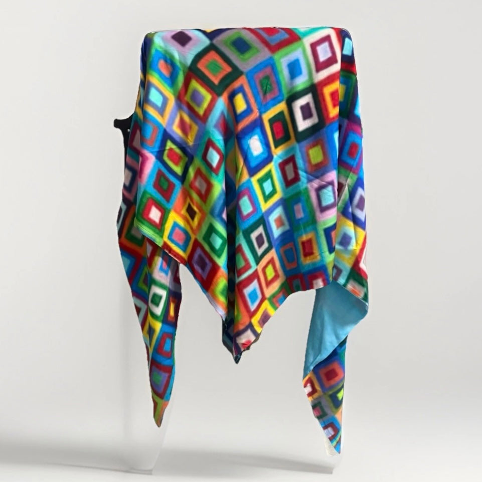 BLACK VELVET SCIARPA SCIALLE TRIANGOLARE