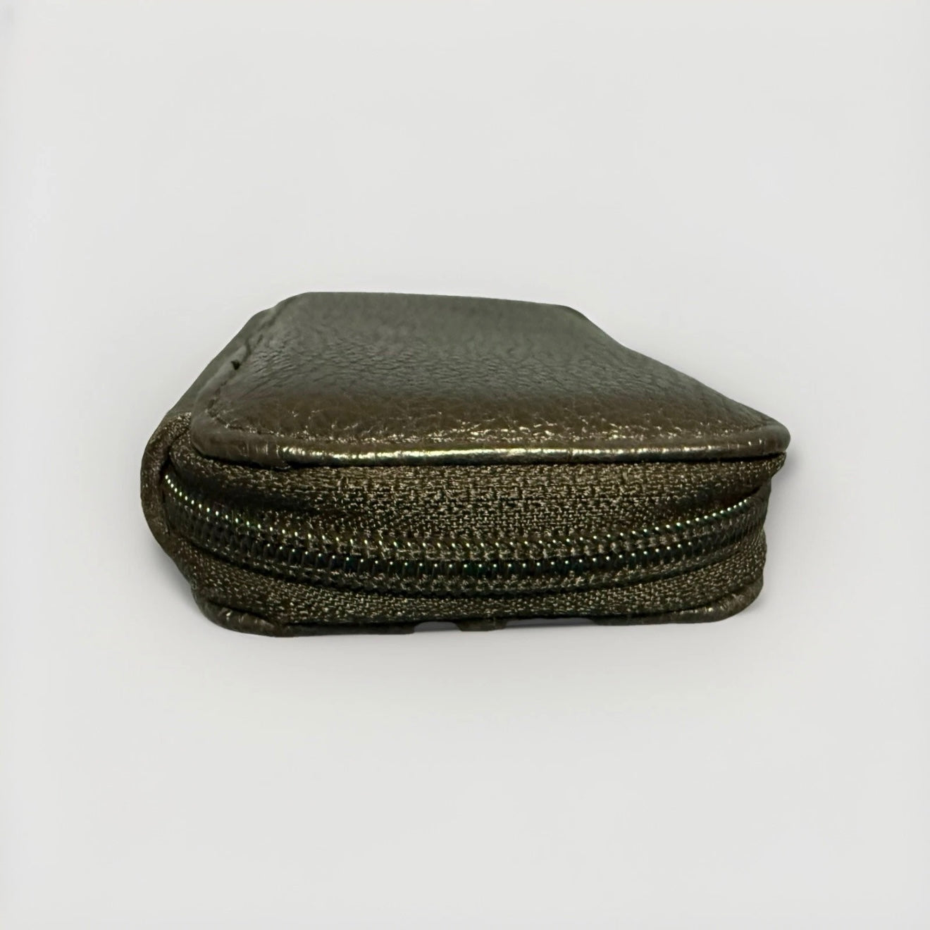 PORTACHIAVI ARTIGIANALE VERA PELLE NERO