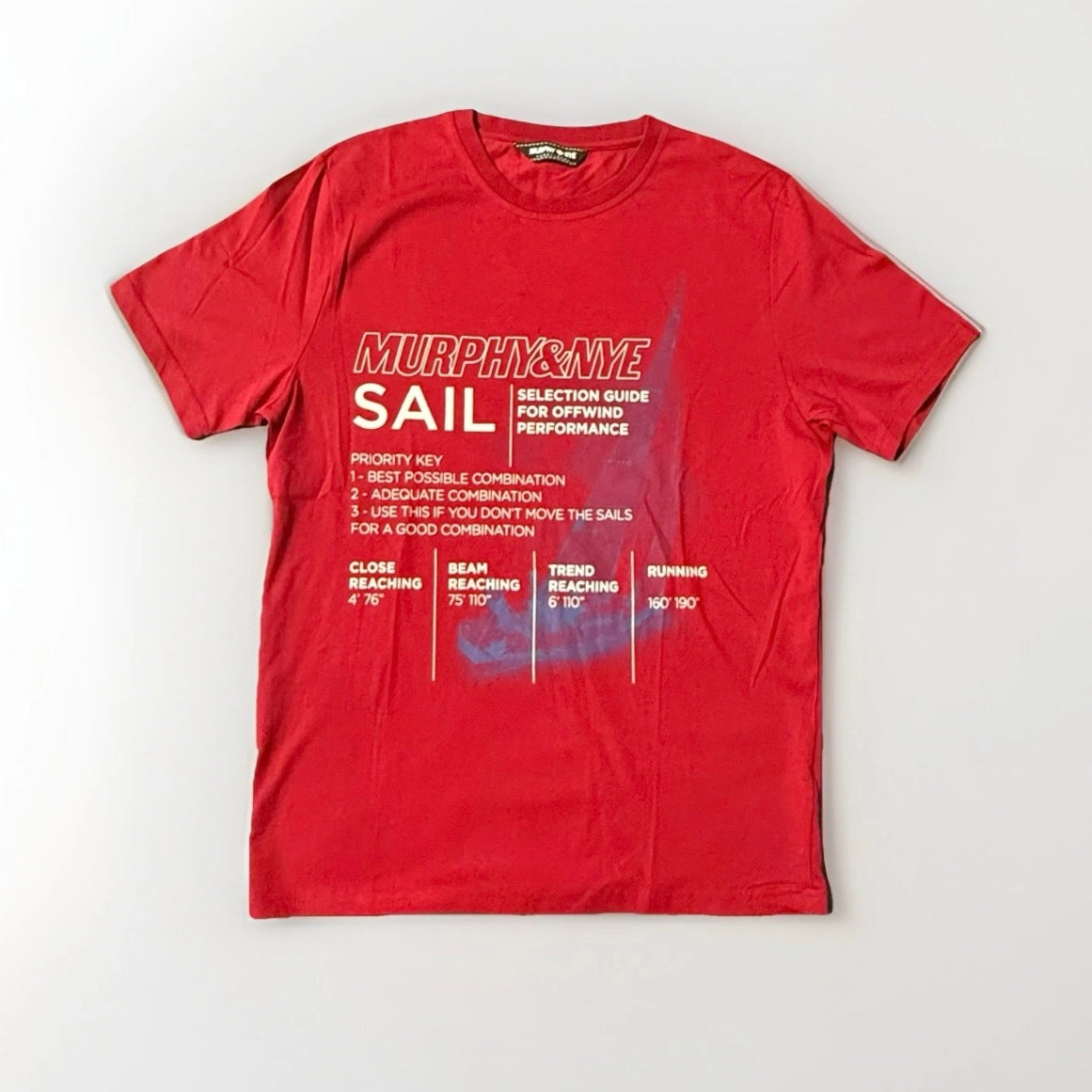 Murphy & Nye T-SHIRT UOMO ROSSA  RIG T-SHIRT