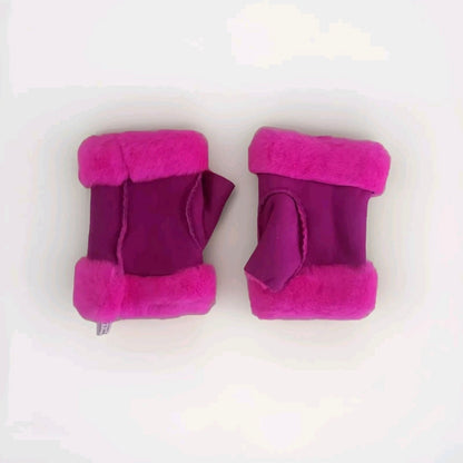 ALPO GUANTI MANICOTTI DONNA PELLE VARI COLORI