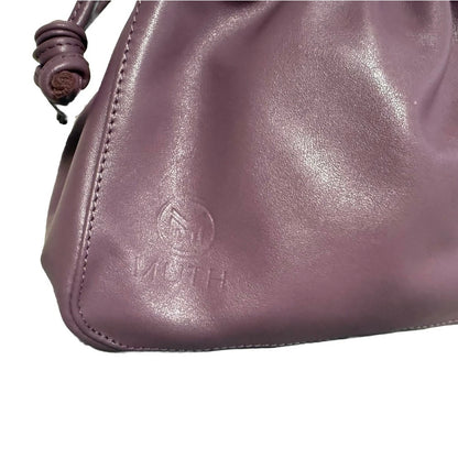 MUTH BAGS BORSA MINI PUNCH ARTIGIANALE VERA PELLE GLICINE