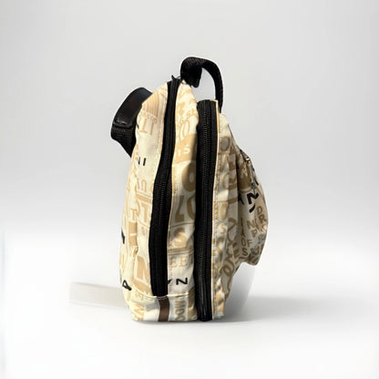 NANNINI BEAUTY CASE BIANCO BEIGE