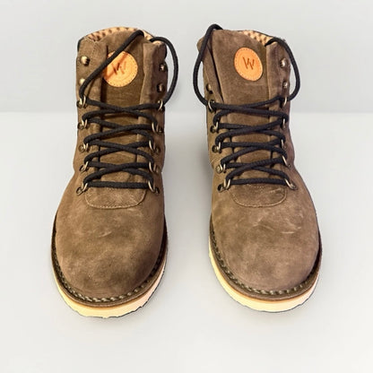 WALLY WALKER SCARPA DA TREKKING DA UOMO IN PELLE SCAMOSCIATA