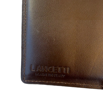 LANCETTI PORTAFOGLIO UOMO IN PELLE