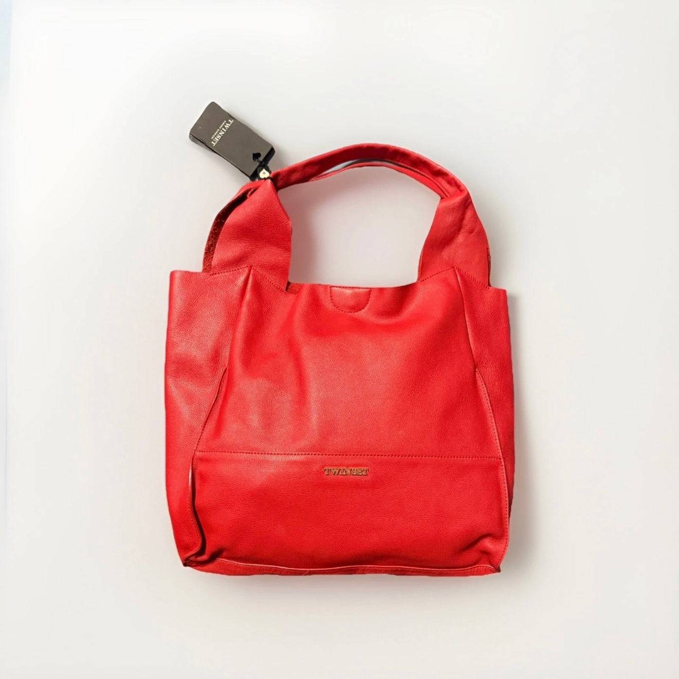Twin-set Borsa Hobo Pelle Rossa