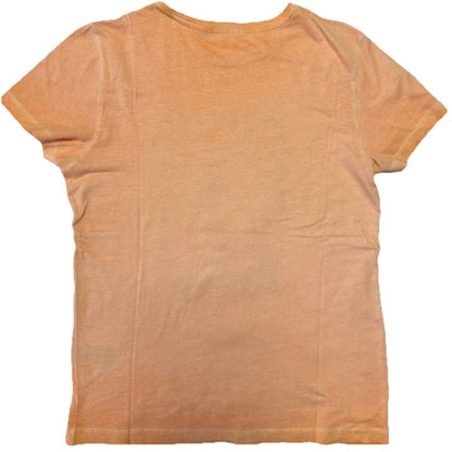 SMILING LONDON T-SHIRT UOMO ARANCIONE