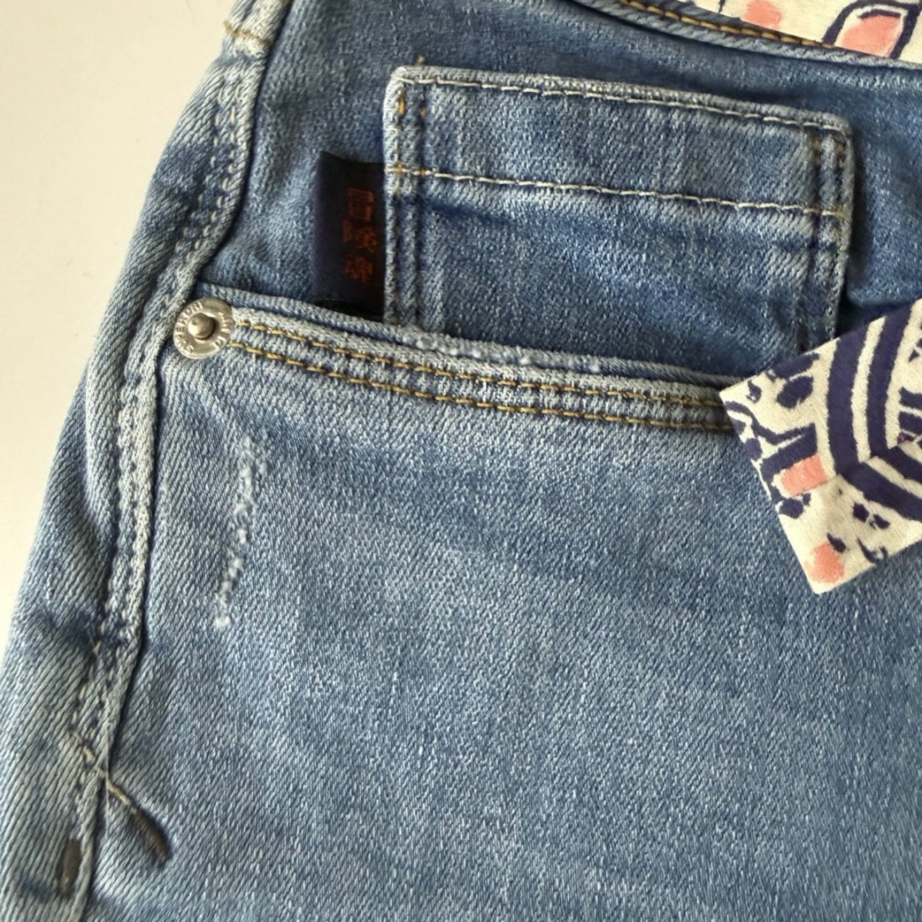 SUPERDRY PANTALONCINI SHORTS HOT PANTS DENIM DONNA
