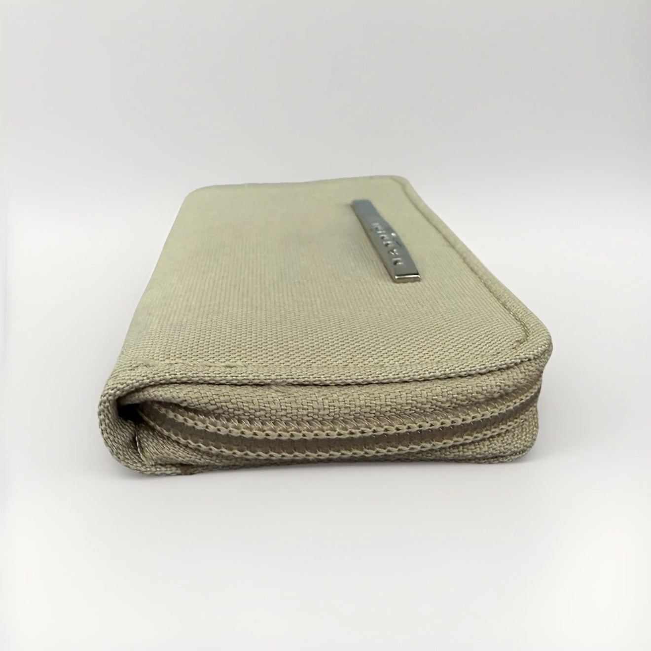 NANNINI PORTA CHIAVI IN TESSUTO BEIGE