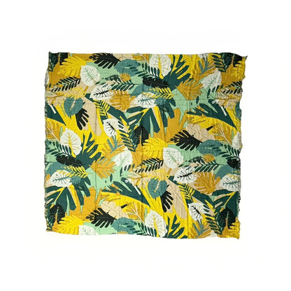 KLEIN BASEL SCIARPA FANTASIA FOGLIE TROPICALI