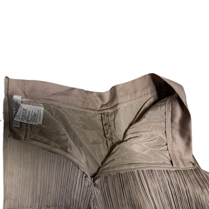 MAX MARA PANTALONI ELEGANTI PLISSETTATI BEIGE