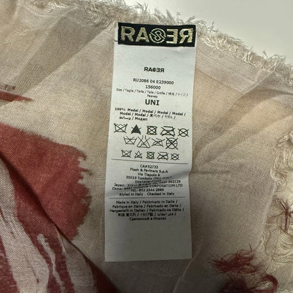 RAER  SCIARPA UNISEX MOTIVO ASTRATTO