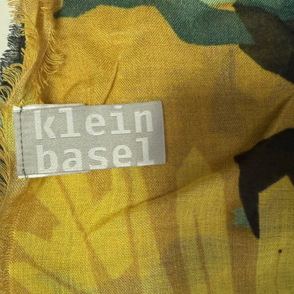 KLEIN BASEL SCIARPA FANTASIA FOGLIE TROPICALI