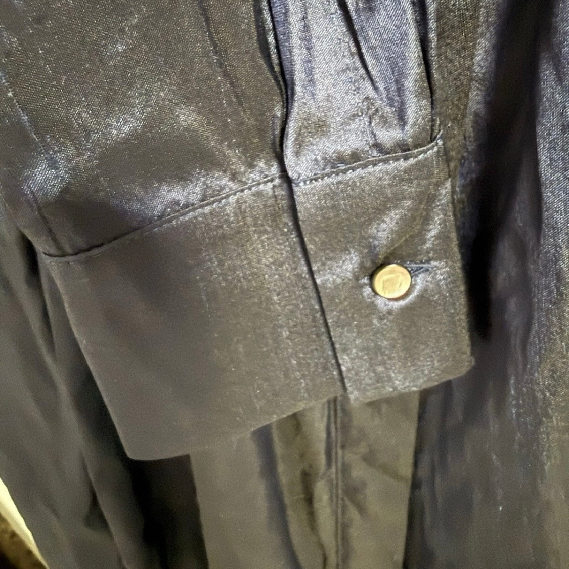 MAX MARA ABITO CHEMISIER BLU IN SETA