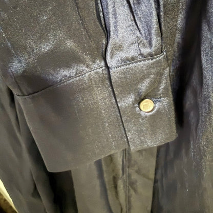MAX MARA ABITO CHEMISIER BLU IN SETA