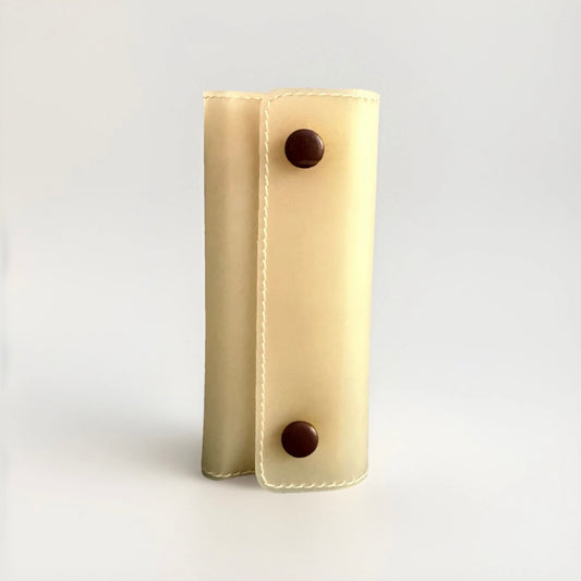 PORTACHIAVI ARTIGIANALE LINEA GOMMA CAPPUCCINO