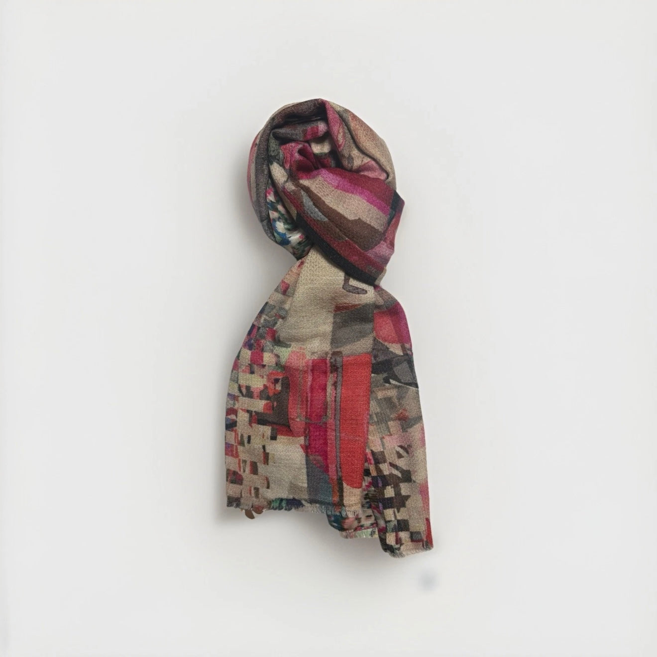 LECHAL COUTURE SCIARPA SCIALLE REVERSIBILE DONNA